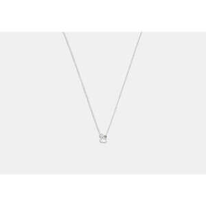 Coach Signature Crystal Cluster Necklace